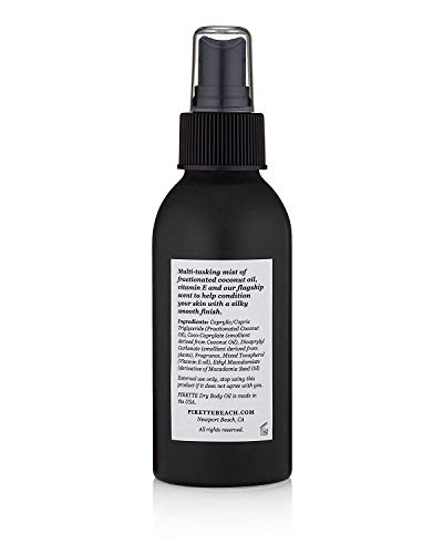 Pirette Dry Body Oil and Pirette Perfume Oil with a Gute Carrying Case (3 Piece Bundle)