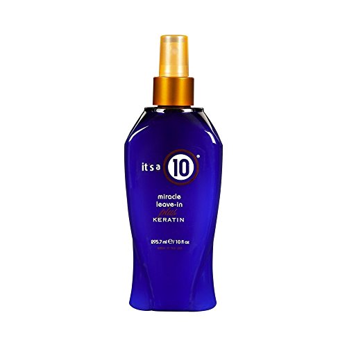 It’s a 10 Haircare Miracle Leave-In Plus Keratin Spray, 10 fl. oz (10 Fl. Oz (Pack of 4))