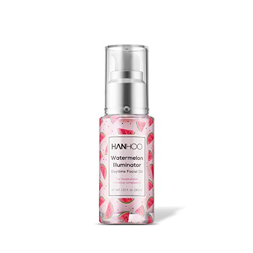 Hanhoo – Watermelon Illuminator Set | Daytime Facial Oil and Overnight Serum – Skincare for a Glowing Complexion – For…