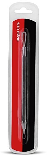 Utopia Care – Professional Blackhead and Blemish Remover – Pimple Comedone Removal 2-in-1 Extractor Tool – Spectrum Blue