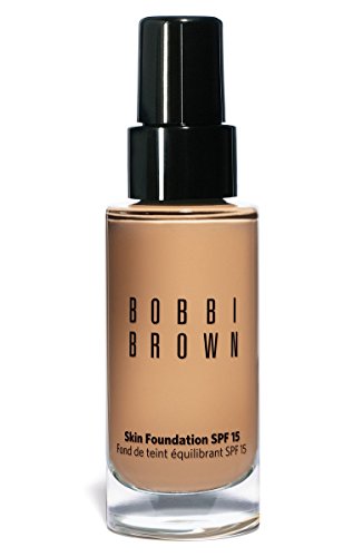 Bobbi Brown Skin Foundation SPF 15, 4.25 Natural Tan for Women, 1 Ounce