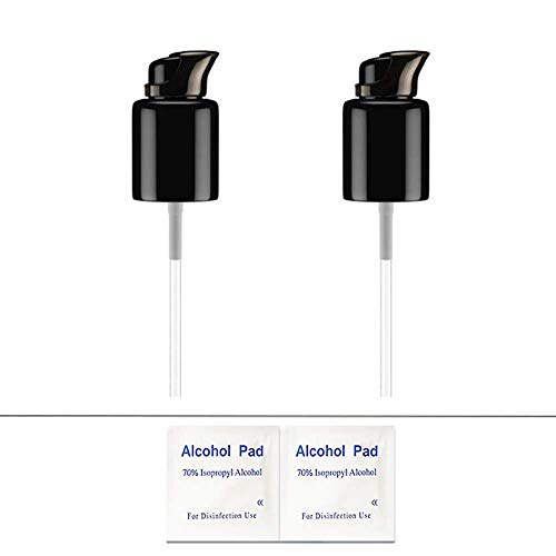 2PCS Replacement Foundation Pump for MAC Studio Fix Fluid Foundation(Black)