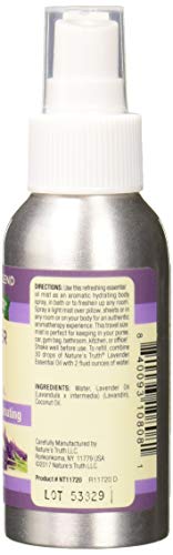 Nature’s Truth Mist Spray, Rejuvenating Lavender, 2.4 Fl Oz
