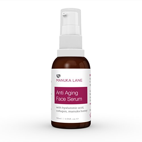 Manuka Honey Cream Serum with Collagen, Hyaluronic Acid, & Pure Honey, by Manuka Lane | Nature’s Most Powerful Facial…