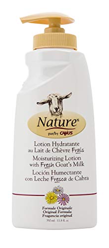 Nature By Canus Creamy Body Lotion, Original, 11.8 Oz, With Smoothing Fresh Canadian Goat Milk, Vitamin A, B3, Potassium…