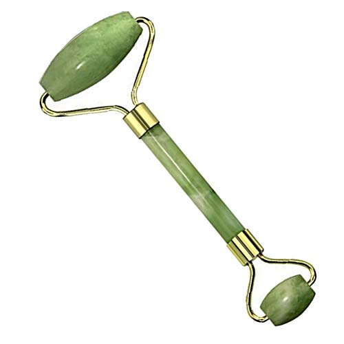Ocim Jade Roller,100% Natural Facial Jade Stone for Face and Eyes Massage-Rejuvenate Skin & Remove Wrinkles