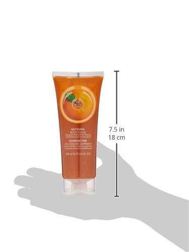 The Body Shop Satsuma Body Polish, Paraben-Free Body Scrub, 6.75 Oz.