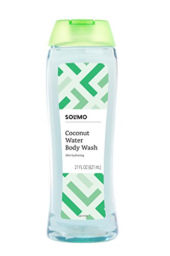 Amazon Brand – Solimo Coconut Water Body Wash, 21 Fluid Ounce