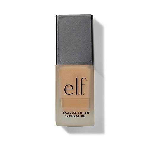 e.l.f. Flawless Finish Foundation, Lightweight & Medium Coverage, Semi-Matte Finish, Sand, 0.68 Fl Oz (20mL