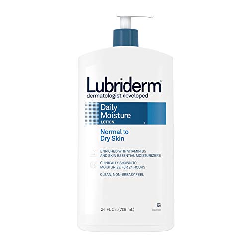Lubriderm Daily Moisture Hydrating Body and Hand Lotion To Help Moisturize Dry Skin with Pro-Vitamin B5 For Healthy…