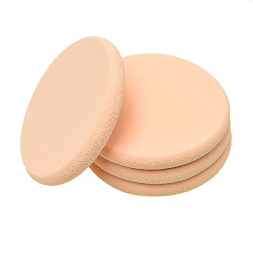 Monrocco 12PC/Set Women’s Round Soft Makeup Beauty Eye Face Foundation Blender Facial Smooth Powder Puff Cosmetics Blush…