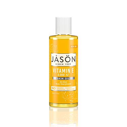 JASON Vitamin E 5,000 IU All Over Body Nourishment Oil, 4 oz. (Packaging May Vary)