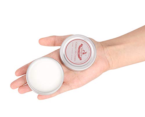 Hand Repair Cream,Callus Treatment for Cracked or Ripped Hands and Feet 1.4 oz Tin – 2019 New Goose Oil Cream by Sande