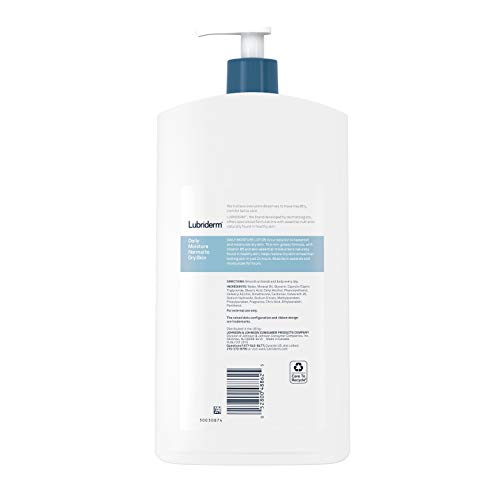 Lubriderm Daily Moisture Hydrating Body and Hand Lotion To Help Moisturize Dry Skin with Pro-Vitamin B5 For Healthy…