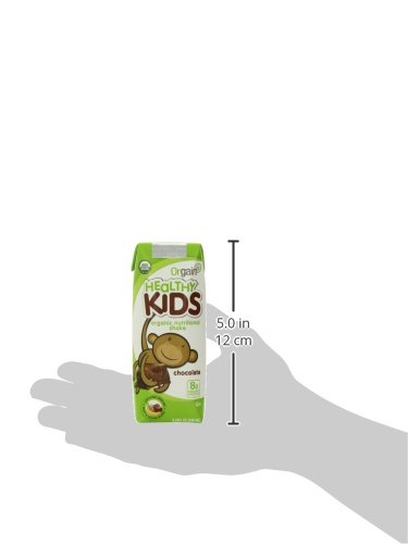 Orgain Organic Kids Protein Nutritional Shake, Chocolate – 8g of Protein, 22 Vitamins & Minerals, Fruits & Vegetables…