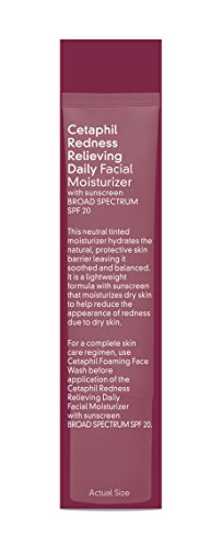CETAPHIL Redness Relieving Daily Facial Moisturizer SPF 20, 1.7 fl oz, Broad spectrum Sunscreen, Neutral Tint, For…