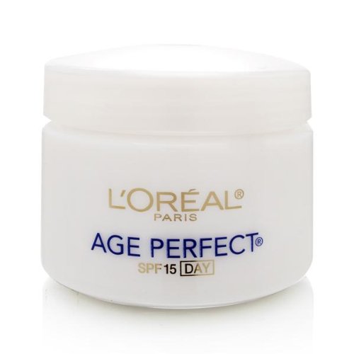 L’Oreal Paris Skincare Age Perfect Anti-Aging Day Cream Face Moisturizer With Soy Seed Proteins and SPF 15 Sunscreen for…