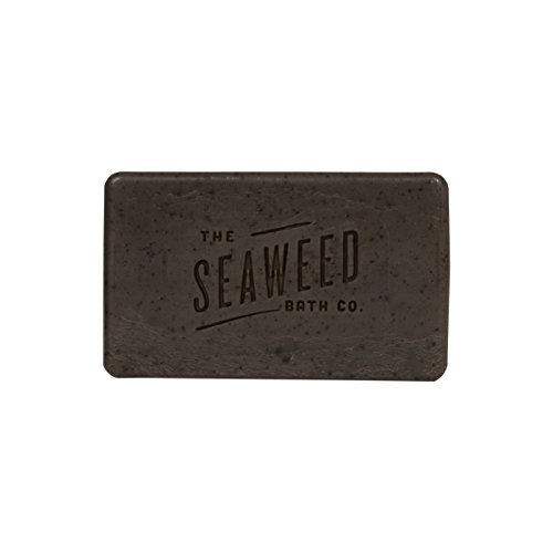 Seaweed Bath Co. Exfoliate Detox Body Soap, 3.75 Ounce, Sustainably Harvested Seaweed, Charcoal (Packaging May Vary)