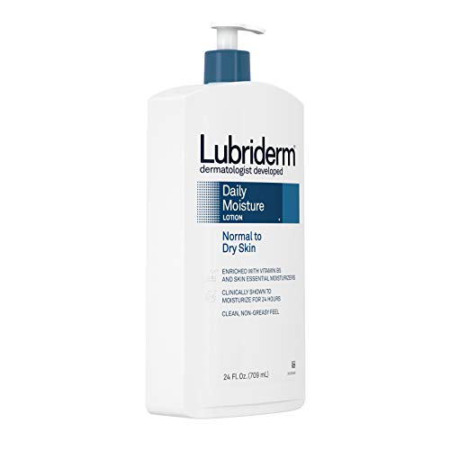 Lubriderm Daily Moisture Hydrating Body and Hand Lotion To Help Moisturize Dry Skin with Pro-Vitamin B5 For Healthy…