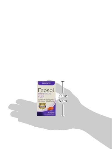Feosol Complete with Bifera,30 Count (Pack of 2)