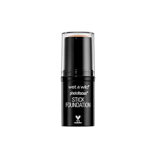 Wet n Wild Photo Focus Matte Foundation Stick Makeup, Vanilla Beige | Vegan & Cruelty-Free