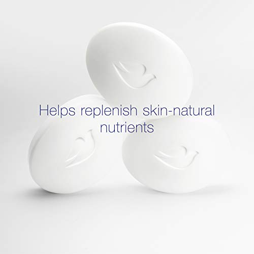 Dove Moisturizing Beauty Bar for Softer Skin, Fragrance-Free, Hypoallergenic Beauty Bar Sensitive Skin Effectively…