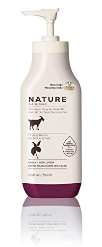 Nature By Canus Creamy Body Lotion, Original, 11.8 Oz, With Smoothing Fresh Canadian Goat Milk, Vitamin A, B3, Potassium…