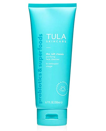 TULA Skin Care Supersize Cult Classic Purifying Face Cleanser | Gentle and Effective Face Wash, Makeup Remover…