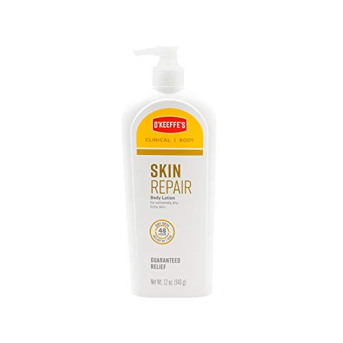 O’Keeffe’s Skin Repair Body Lotion and Dry Skin Moisturizer, Pump Bottle, 12 ounce, Packaging May Vary