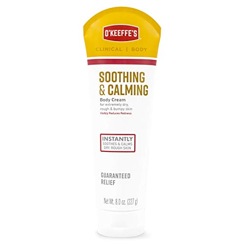 O’Keeffe’s Soothing & Calming Body Cream for Rough and Bumpy Skin, 8.0 Ounce Tube