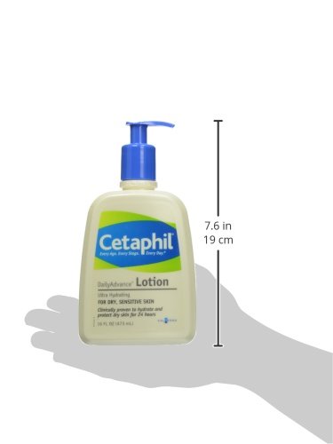 Cetaphil Daily Advance Lotion, With Shea Butter 16 Fluid Ounce