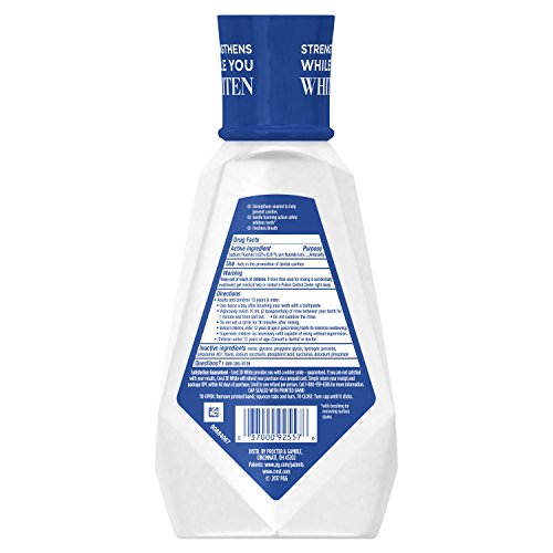 Crest 3D Clean Mint Mouthwash, 32 Fluid Ounce