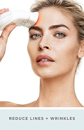 NuFACE Trinity and LED Wrinkle Reducer Attachment Set – Facial Toning Device with LED Red Light Attachment and Hydrating…