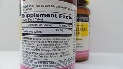 Mason Vitamins Slow Release Iron Compare to The Active Ingredients in Slow Fe, 1-Ounce (Pack of 2)