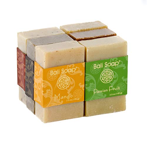 Bali Soap – Natural Soap Bar Orange Collection – Bath Soap for Women & Men – Handmade Soap Gift Set – Moisturizing Vegan…