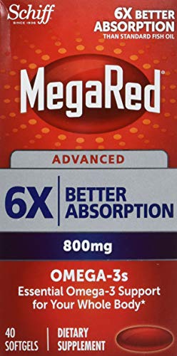 Megared MEGARED® Advanced 6X Absorption Omega – 800mg 12/40 ct, 40 Count