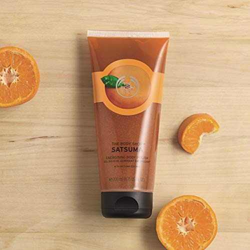 The Body Shop Satsuma Body Polish, Paraben-Free Body Scrub, 6.75 Oz.