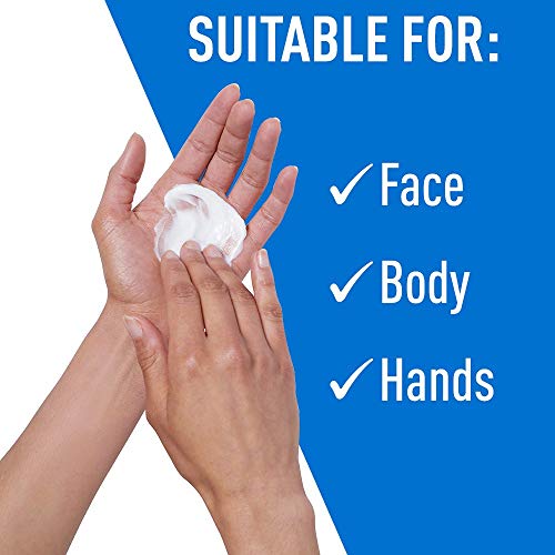 CeraVe Moisturizing Cream | Body and Face Moisturizer for Dry Skin | Body Cream with Hyaluronic Acid and Ceramides…