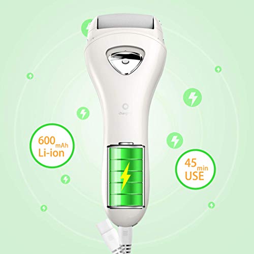 Electric Feet Callus Removers Rechargeable, Portable Electronic Foot File Pedicure Tools, Electric Callus Remover Kit…