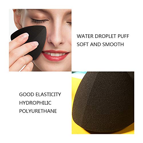 Docolor Cosmetics Beauty Sponge Blender Foundation Blending Sponge – Pyramid-shaped and Vegan Makeup Sponge – For Powder…