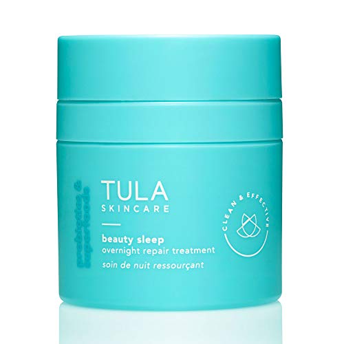 TULA Skin Care Beauty Sleep Overnight Repair Treatment | Anti-Aging, Night Cream, Contains Natural Peptides, AHAs…