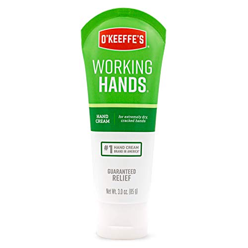 O’Keeffe’s Working Hands Hand Cream, 3 oz Tube and Night Treatment Hand Cream, 3 oz Tube