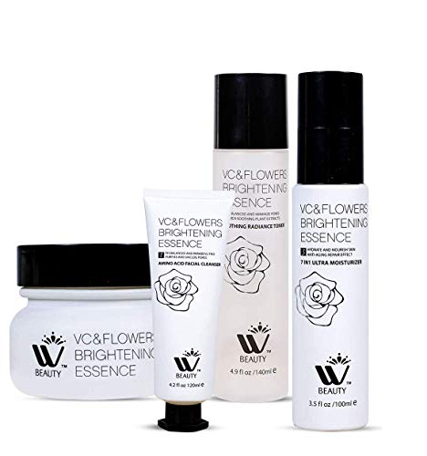WBM Beauty Anti Aging Skin Care Kit | 4 Beauty Care Products |Facial Moisturizer-Toner-Cleanser And Night Cream |14.4 Oz