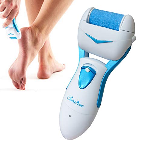 Care me Electric Foot Callus Removers Rechargeable – Electronic Foot Grinder Files Away Dry, Dead, Hard, Skin & Calluses…