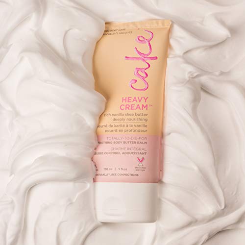 Cake Beauty Vegan Body Cream Body Lotion for Dry Skin – Oat Milk, Shea Butter & Marshmallow Root – Sulfate Free, Paraben…