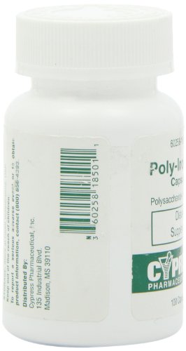 Dietary Supplement – Poly Iron Capsules 150 mg (100 caps per bottle) by Cypress Pharmaceutical #185-01 (1 Bottle of 100…