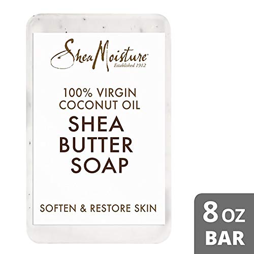 Sheamoisture Shea Butter Soap for All Skin Types 100% Virgin Coconut Oil Cruelty Free Skin Care 8 oz