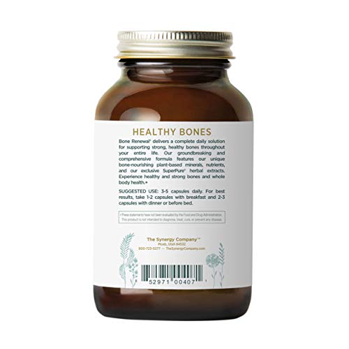 PURE SYNERGY Bone Renewal | 150 Capsules | Non-GMO | Vegan | Calcium for Bone Health with Natural Magnesium, Vitamin D3…