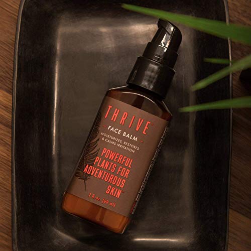 THRIVE Natural Face Moisturizer – Non-Greasy Soothing Facial Moisturizer Lotion for Men & Women Made in USA with Natural…