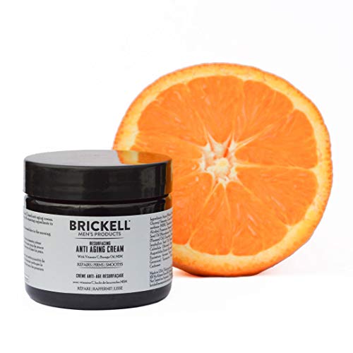 Brickell Men’s Products Resurfacing Anti-Aging Face Cream For Men, Natural and Organic Face Moisturizer, Vitamin C Cream…